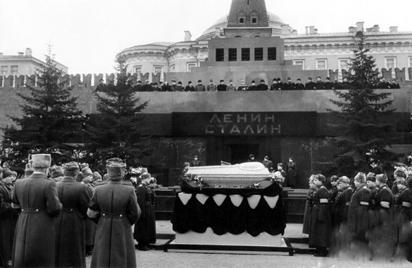 1953. Funerals of Stalin